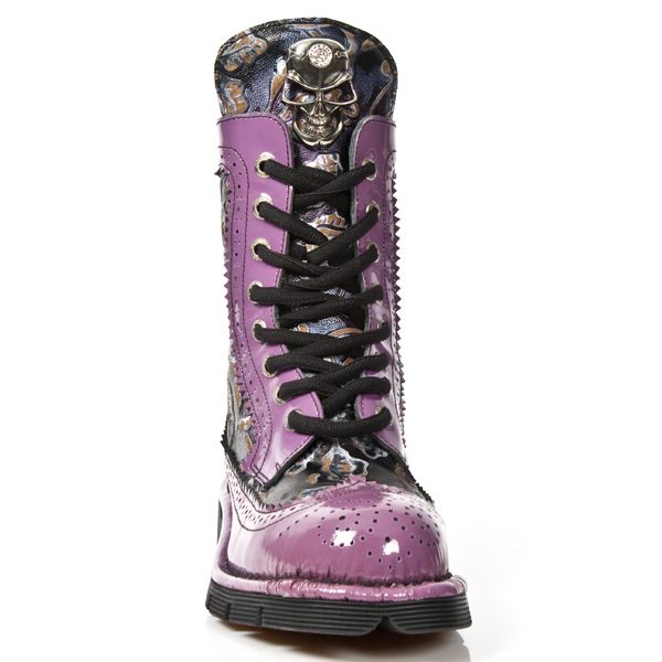  M.NEWMILI110-C4 CHAROL LILA VINTAGE LILA PLANING NEGRO SIN New Rock M.NEWMILI110-C4  4