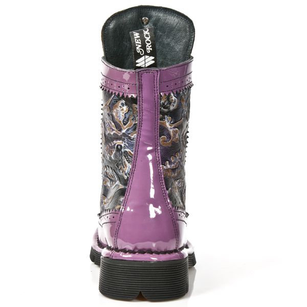  M.NEWMILI110-C4 CHAROL LILA VINTAGE LILA PLANING NEGRO SIN New Rock M.NEWMILI110-C4  6