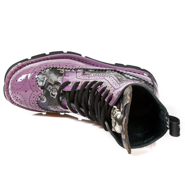  M.NEWMILI110-C4 CHAROL LILA VINTAGE LILA PLANING NEGRO SIN New Rock M.NEWMILI110-C4  8