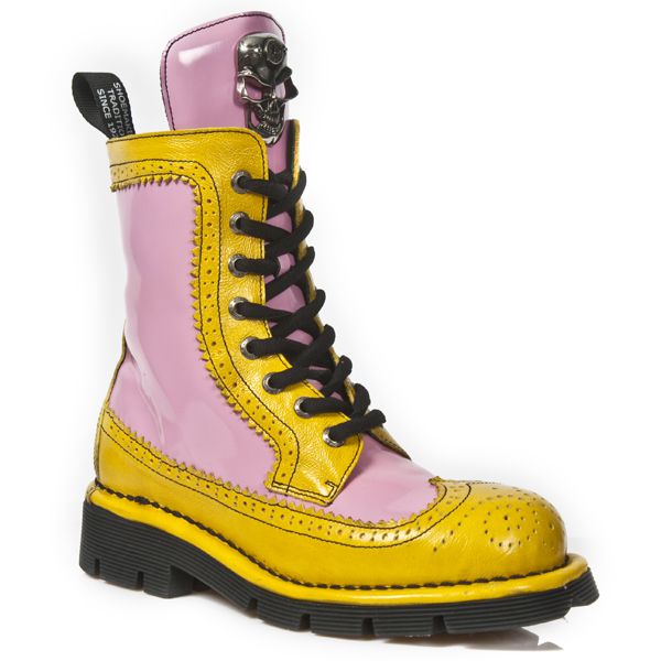  M.NEWMILI110-C5 CHAROL AMARILLO CHAROL ROSA PLANING NEGRO SI New Rock M.NEWMILI110-C5  3