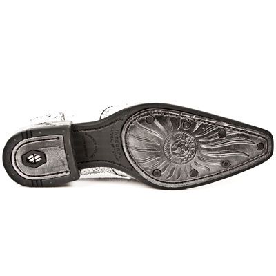  M.NW113-C10 PITON BLANCO VIP1 NEGRO SUELA ACERO TACON VIP AC New Rock M.NW113-C10  7