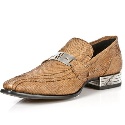  M.NW113-C15 SERPIENTE MATRIX CUERO VIP1 NEGRO SUELA ACERO VI New Rock M.NW113-C15  5