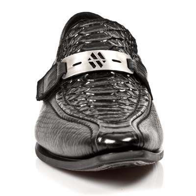  M.NW113-C2 PITON NEGRO BUFALO NEGRO ENCOG VIP1 NEGRO SUELA A New Rock M.NW113-C2  4