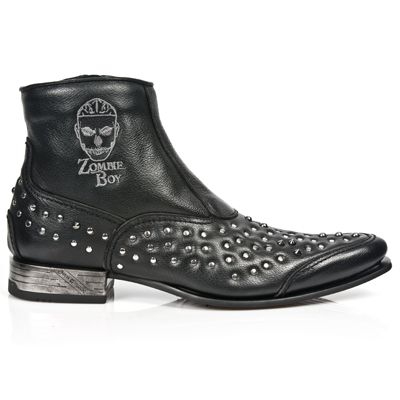  M.NW114-Z2 BUFALO NEGRO, CON BORDADO EN CA&#209;A, VIP-1 ACERO New Rock M.NW114-R2  2