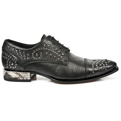  M.NW115-C10 BUFALO NEGRO, VIP-1 NEGRO, SUELA ACERO, T VIP New Rock M.NW115-C10  1