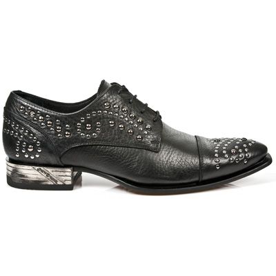  M.NW115-C10 BUFALO NEGRO, VIP-1 NEGRO, SUELA ACERO, T VIP New Rock M.NW115-C10  2