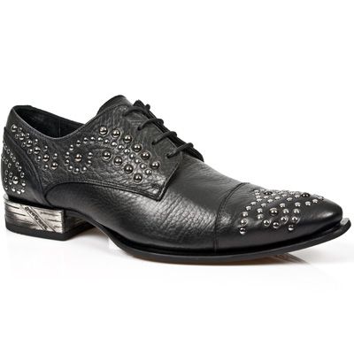  M.NW115-C10 BUFALO NEGRO, VIP-1 NEGRO, SUELA ACERO, T VIP New Rock M.NW115-C10  3
