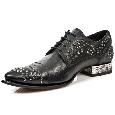  M.NW115-C10 BUFALO NEGRO, VIP-1 NEGRO, SUELA ACERO, T VIP New Rock M.NW115-C10  5