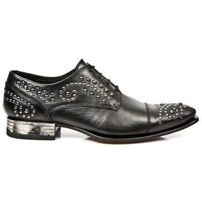 Туфли M.NW115-C2 ITALI NEGRO VIP1 NEGRO SUELA ACERO T VIP ACERO New Rock M.NW115-C2 Изображение 2