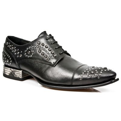 Туфли M.NW115-C2 ITALI NEGRO VIP1 NEGRO SUELA ACERO T VIP ACERO New Rock M.NW115-C2 Изображение 3