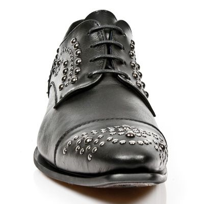 Туфли M.NW115-C2 ITALI NEGRO VIP1 NEGRO SUELA ACERO T VIP ACERO New Rock M.NW115-C2 Изображение 4