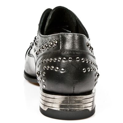 Туфли M.NW115-C2 ITALI NEGRO VIP1 NEGRO SUELA ACERO T VIP ACERO New Rock M.NW115-C2 Изображение 6