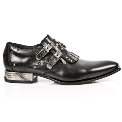 Туфли M.NW117-C3 NOMADA NEGRO VIP1 NEGRO SUELA ACERO TACON VIP ACE New Rock M.NW117-C3 Изображение 1