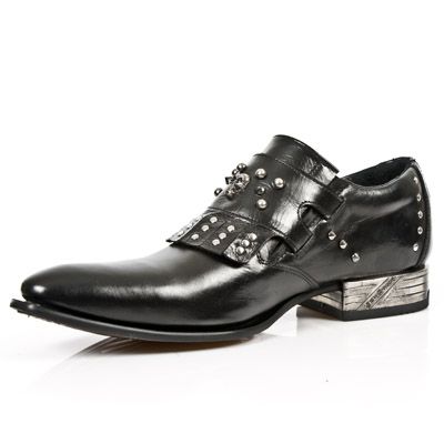 Туфли M.NW117-C3 NOMADA NEGRO VIP1 NEGRO SUELA ACERO TACON VIP ACE New Rock M.NW117-C3 Изображение 5