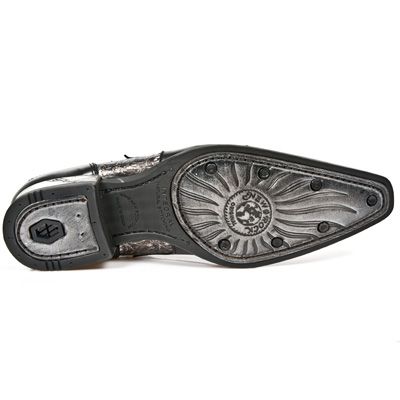  M.NW119-C2 NOMADA NEGRO COCO PLATA ENVEJECIDO VIP1 NEGRO ACE New Rock M.NW119-C2  7