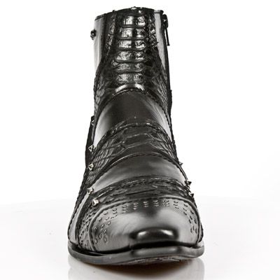  M.NW122-C2 NOMADA NEGRO PITON NEGRO VIP1 NEGRO SUELA ACERO T New Rock M.NW122-C2  4
