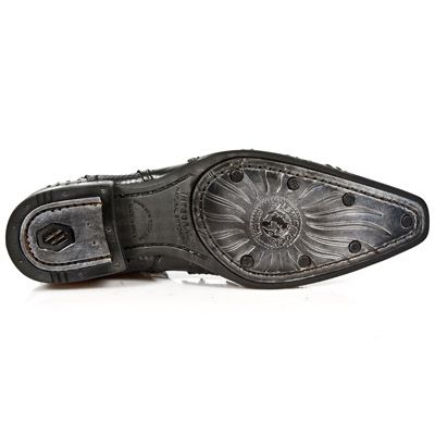  M.NW122-C2 NOMADA NEGRO PITON NEGRO VIP1 NEGRO SUELA ACERO T New Rock M.NW122-C2  7