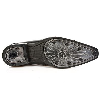  M.NW123-C1 NOMADA NEGRO ITALI NEGRO VIP1 NEGRO SUELA ACERO V New Rock M.NW123-C1  7