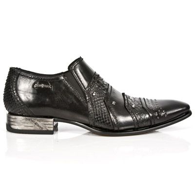  M.NW123-C3 NOMADA NEGRO PITON NEGRO VIP1 NEGRO SUELA ACERO New Rock M.NW123-C3  2