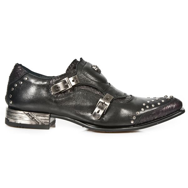  M.NW124-C1 SERPENTE MAKI LILA NOMADA NEGRO TACON VIP ACERO New Rock M.NW124-C1  1