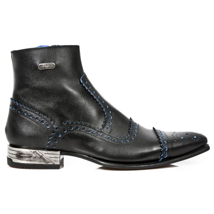  M.NW133-C1 LUX NEGRO AZUL VIP1 GUM NEGRO TACON VIP ACERO T G New Rock M.NW133-C1  1