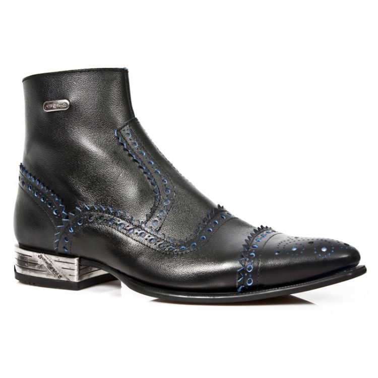  M.NW133-C1 LUX NEGRO AZUL VIP1 GUM NEGRO TACON VIP ACERO T G New Rock M.NW133-C1  3