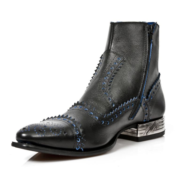  M.NW133-C1 LUX NEGRO AZUL VIP1 GUM NEGRO TACON VIP ACERO T G New Rock M.NW133-C1  5