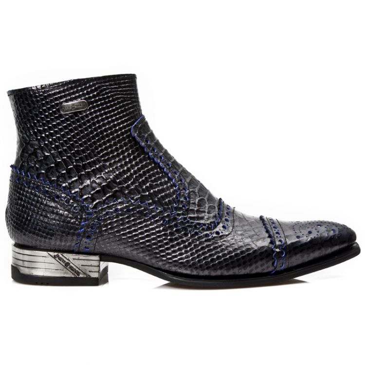  M.NW133-C3 PITON NEGRO GRAFITO REVESS AZUL VIP1 GUM NEGRO TA New Rock M.NW133-C3  1