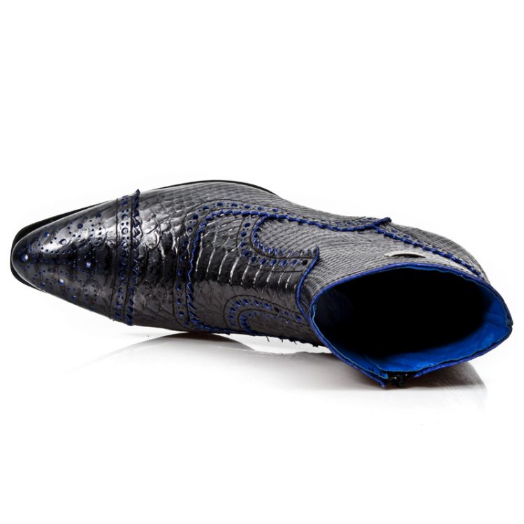  M.NW133-C3 PITON NEGRO GRAFITO REVESS AZUL VIP1 GUM NEGRO TA New Rock M.NW133-C3  8