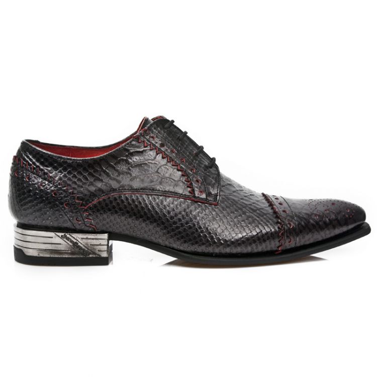  M.NW134-C2 PITON NEGRO GRAFITO REVESS ROJO VIP1 GUM NEGRO TA New Rock M.NW134-C2  2
