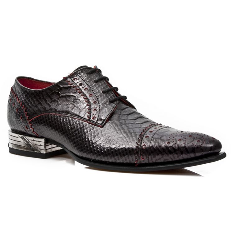  M.NW134-C2 PITON NEGRO GRAFITO REVESS ROJO VIP1 GUM NEGRO TA New Rock M.NW134-C2  3