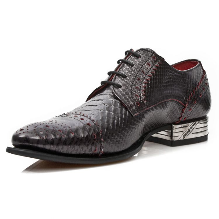  M.NW134-C2 PITON NEGRO GRAFITO REVESS ROJO VIP1 GUM NEGRO TA New Rock M.NW134-C2  5