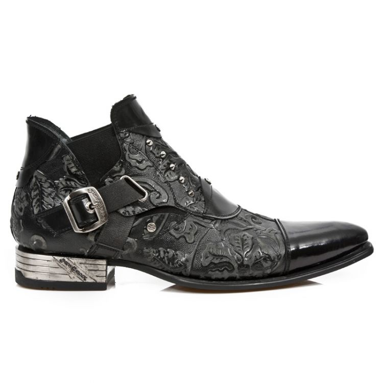  M.NW135-C1 ANTIK PULIDO NEGRO VINTAGE FLOWER NEGRO VIP NEGRO New Rock M.NW135-C1  2