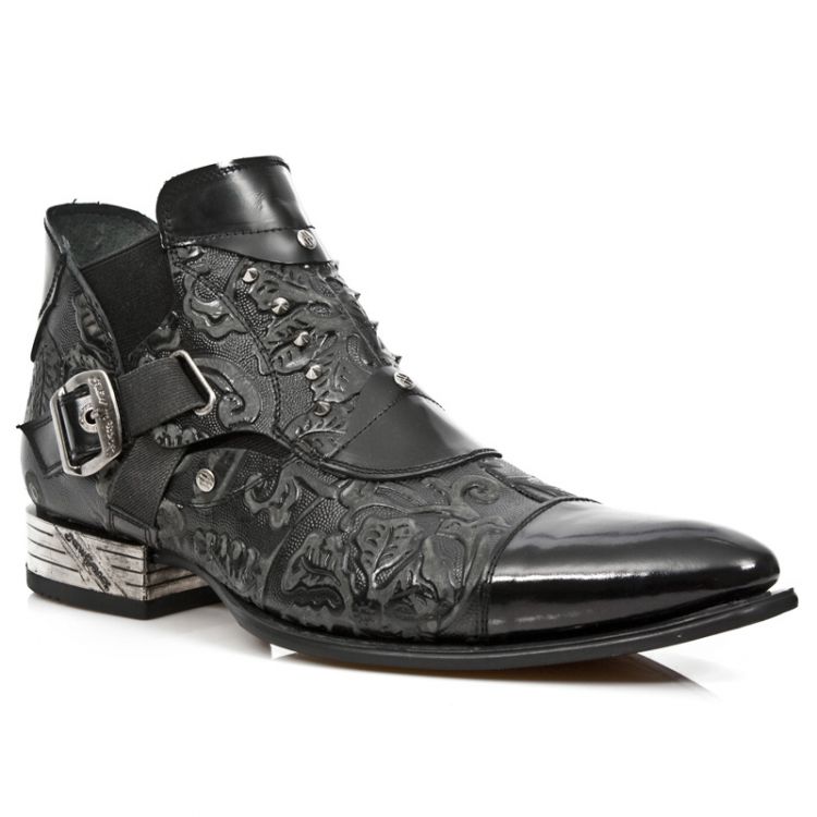  M.NW135-C1 ANTIK PULIDO NEGRO VINTAGE FLOWER NEGRO VIP NEGRO New Rock M.NW135-C1  3