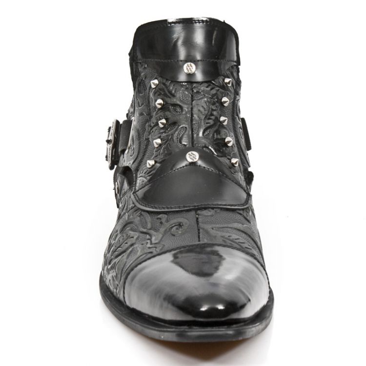  M.NW135-C1 ANTIK PULIDO NEGRO VINTAGE FLOWER NEGRO VIP NEGRO New Rock M.NW135-C1  4