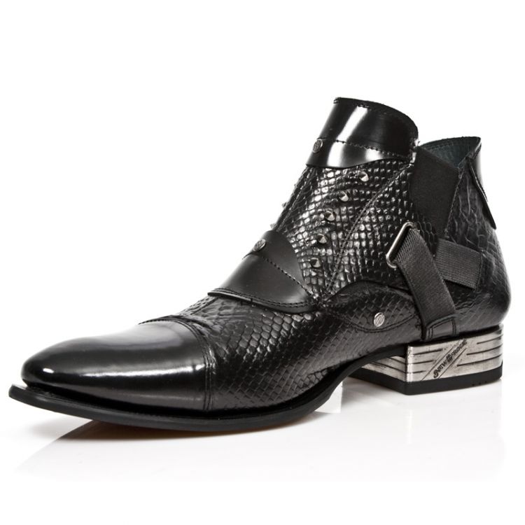  M.NW135-C2 PULIK NEGRO PITON NEGRO ELASTICO NEG VIP1 GUM NEG New Rock M.NW135-C2  5