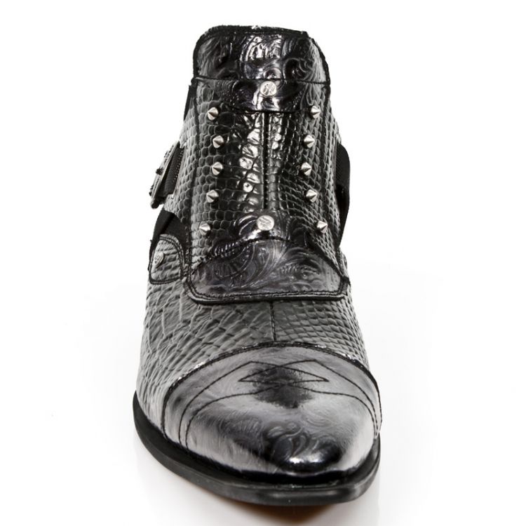  M.NW135-C3 DRAMA CHAROL NEGRO PITON VIP1 GUM NEGRO TACON VI New Rock M.NW135-C3  4