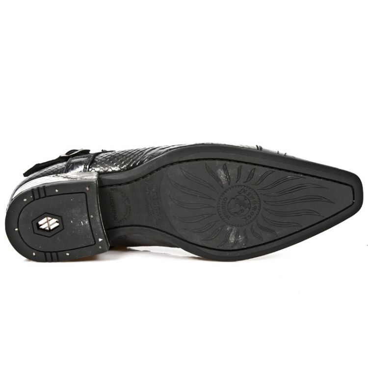  M.NW135-C3 DRAMA CHAROL NEGRO PITON VIP1 GUM NEGRO TACON VI New Rock M.NW135-C3  7