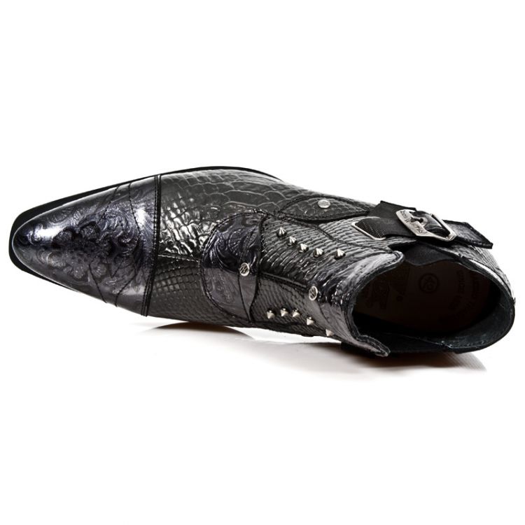  M.NW135-C3 DRAMA CHAROL NEGRO PITON VIP1 GUM NEGRO TACON VI New Rock M.NW135-C3  8