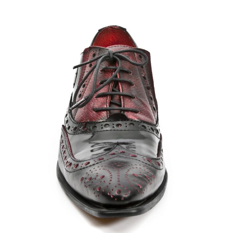  M.NW136-C1 LUX NEGRO ROJO ANTIK NEGRO BOX ROJO METAL VIP1 GU New Rock M.NW136-C1  4
