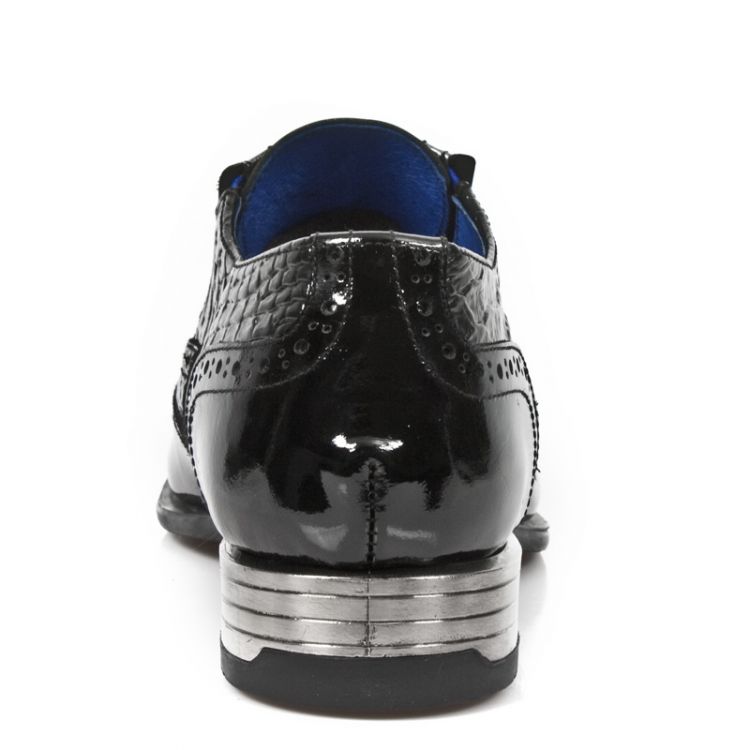  M.NW136-C2 CHAROL NEGRO PITON NEGRO PULIK ACERO VIP1 GUM NEG New Rock M.NW136-C2  6