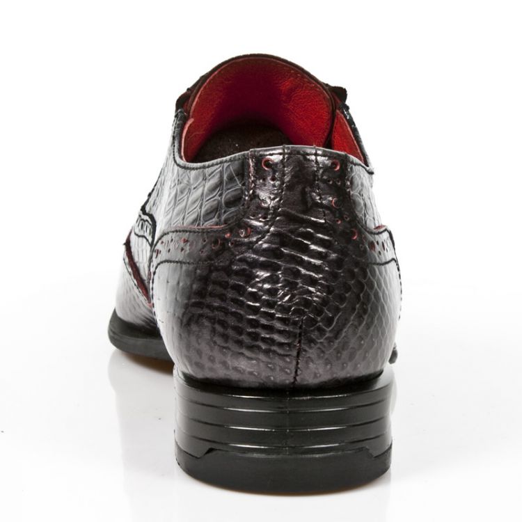  M.NW136-C3 PITON NEGRO GRAFITO REVESS ROJO COCO NEGRO GRAFIT New Rock M.NW136-C3  6