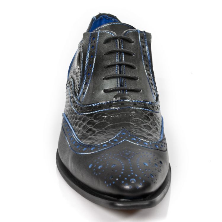  M.NW136-C5 LUX NEGRO AZUL PITON NEGRO PULIK ACERO VIP1 GUM N New Rock M.NW136-C5  4