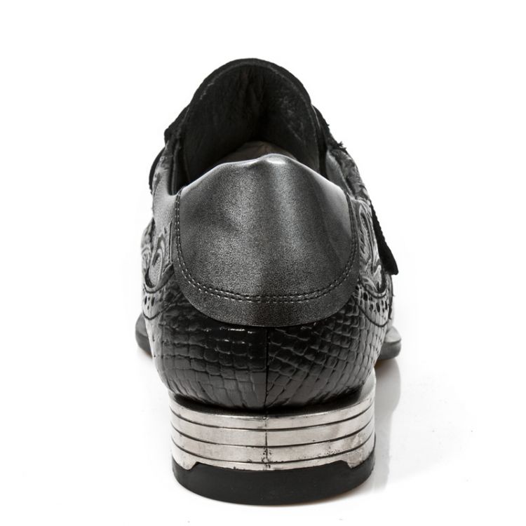  M.NW137-C3 PITON NEGRO VINTAGE FLOWER NEGRO PULIK ACERO ELAS New Rock M.NW137-C3  6