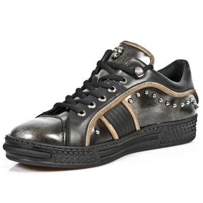  M.PS004-C2 PULIK ACERO ITALI NGRO VELOUR ARENA CA PISA NEGRO New Rock M.PS004-C2  5