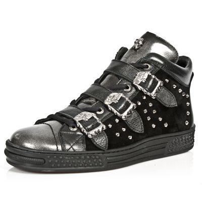  M.PS007-S2 PULIK ACERO NOMADA NEGRO VELOUR NEGRO PISA NEGRO New Rock M.PS007-S2  3