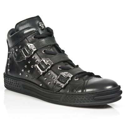  M.PS007-Z1 NOMADA NEGRO, CON BORDADO, PISA NEGRO New Rock M.PS007-Z1  2