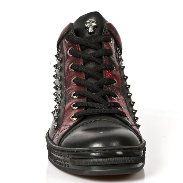  M.PS021-C1 ITALI NEGRO BOX ROJO METAL PISA NEGRO New Rock M.PS021-C1  4