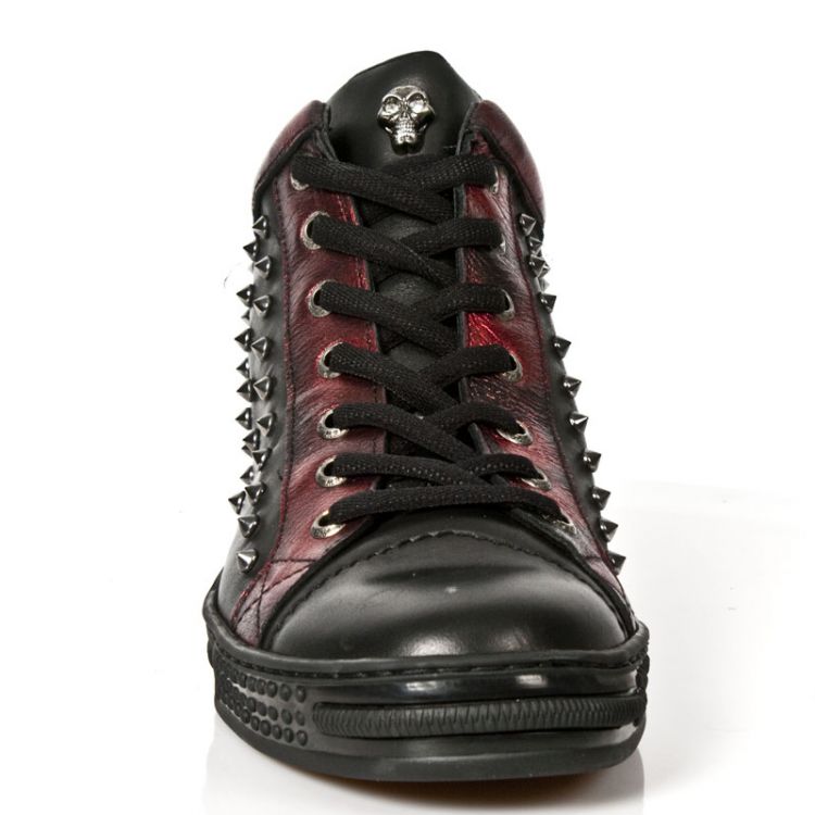  M.PS021-R1 ITALI NEGRO BOX ROJO METAL PISA NEGRO New Rock M.PS021-R1  4