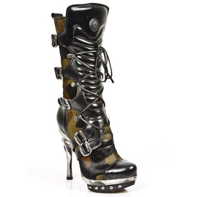 M.PUNK001-C15 NOMADA NEGRO PELO CAMUFLAJE MUSGO PL ACERO PUN New Rock M.PUNK001-C15  3